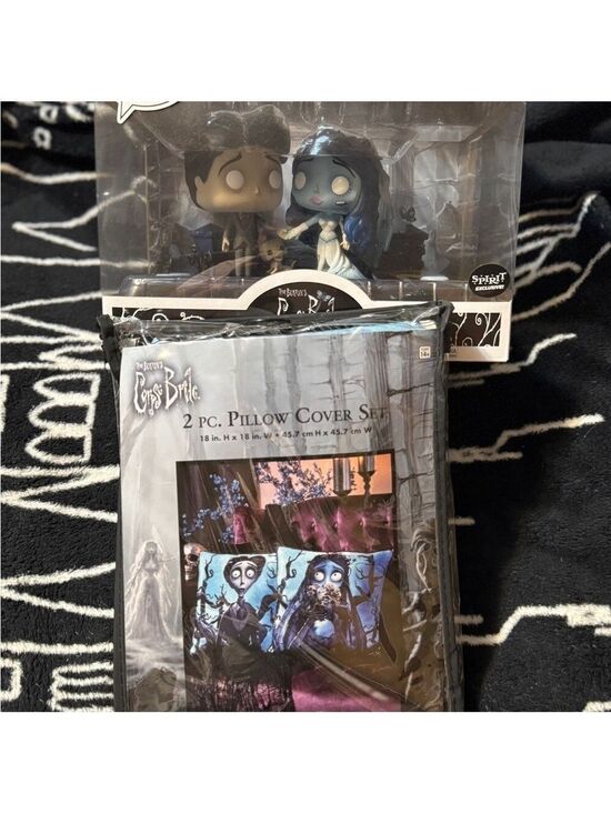 Funko Other - Funko Pop! Moment: Victor and Emily Spirit Halloween Exclusive Plus Pillow Cases